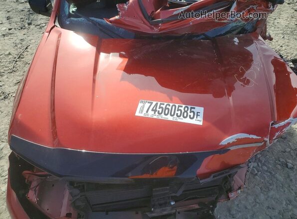 3FTTW8M35RRB16984 2024 FORD MAVERICK Red Սալոնի հետևի տեսք