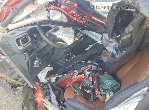 3FTTW8M35RRB16984 2024 FORD MAVERICK Red Առջևի վահանակի տեսք