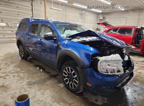 3FTTW8M3XRRA32367 2024 FORD MAVERICK Синий Передняя правая четверть