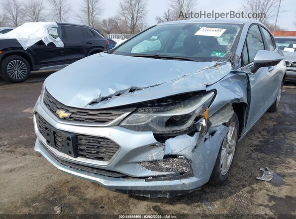 3G1BE6SM0JS560634 2018 CHEVROLET CRUZE Серый Передняя левая четверть