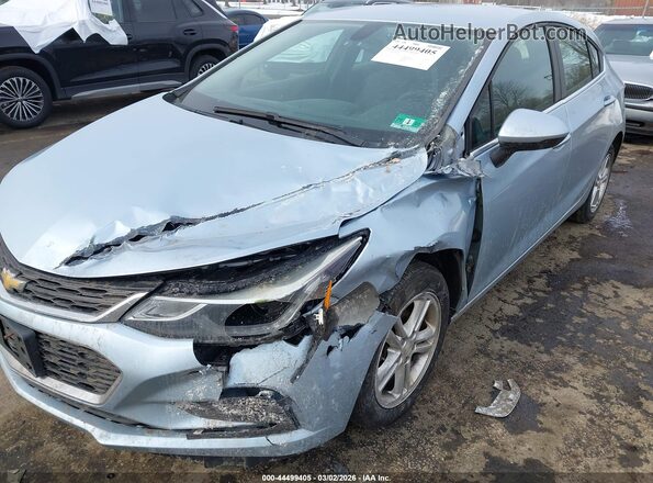 3G1BE6SM0JS560634 2018 CHEVROLET CRUZE Серый Вид спереди