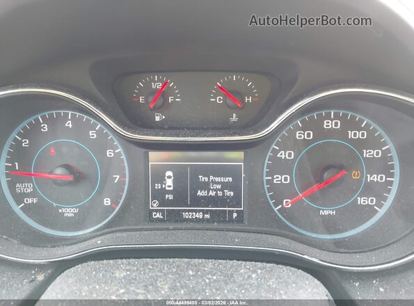 3G1BE6SM0JS560634 2018 CHEVROLET CRUZE Серый Вид задних сидений