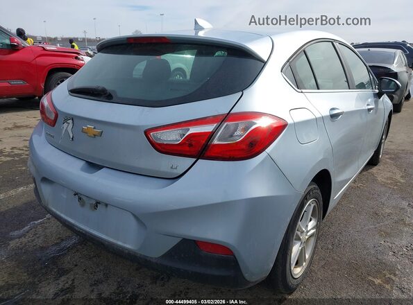 3G1BE6SM0JS560634 2018 CHEVROLET CRUZE Серый Задняя правая четверть