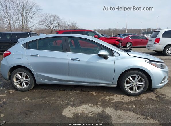 3G1BE6SM0JS560634 2018 CHEVROLET CRUZE Серый Вид задней части салона