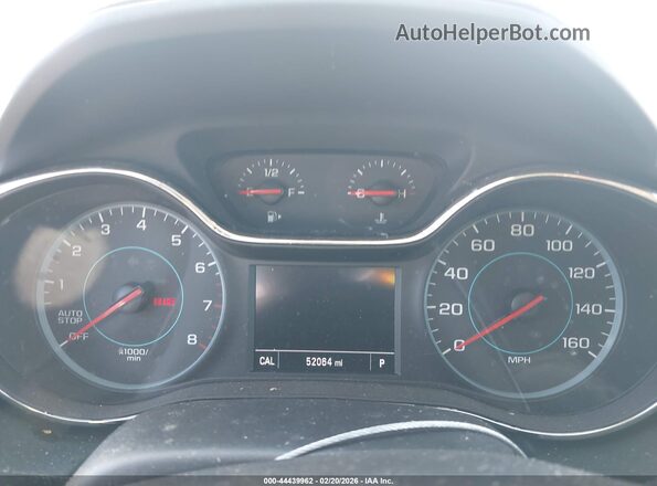 3G1BE6SM6JS642142 2018 CHEVROLET CRUZE Red უკანა სავარძლების ხედი