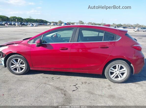 3G1BE6SM6JS642142 2018 CHEVROLET CRUZE Red 