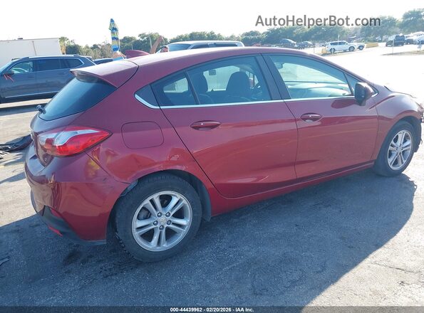 3G1BE6SM6JS642142 2018 CHEVROLET CRUZE Red 