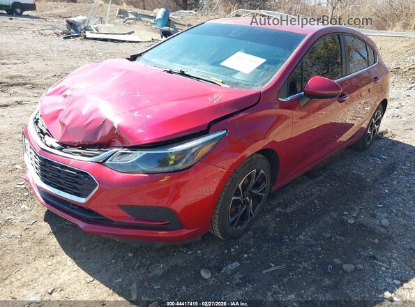 3G1BE6SM8HS585498 2017 CHEVROLET CRUZE Red Front left