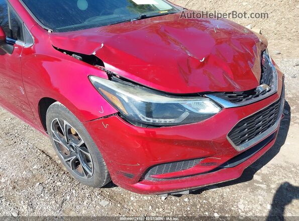 3G1BE6SM8HS585498 2017 CHEVROLET CRUZE Red Front view