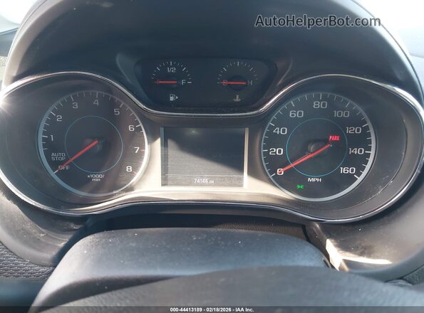 3G1BE6SM9HS581413 2017 CHEVROLET CRUZE Blue Вид задніх сидінь