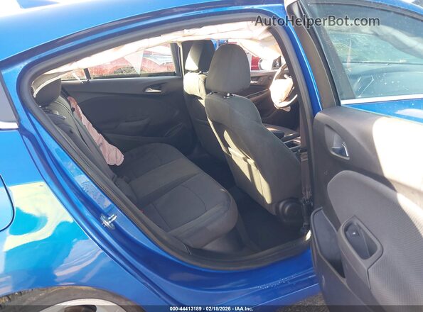 3G1BE6SM9HS581413 2017 CHEVROLET CRUZE Blue Вид наклейки з VIN-кодом