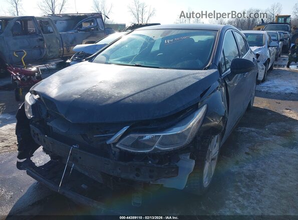 3G1BF6SM0HS511795 2017 CHEVROLET CRUZE Black Передня ліва чверть