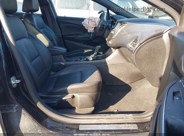 3G1BF6SM0HS511795 2017 CHEVROLET CRUZE Black Вид салону спереду