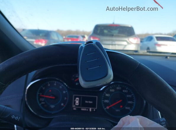 3G1BF6SM0HS511795 2017 CHEVROLET CRUZE Black Вид панелі приладів