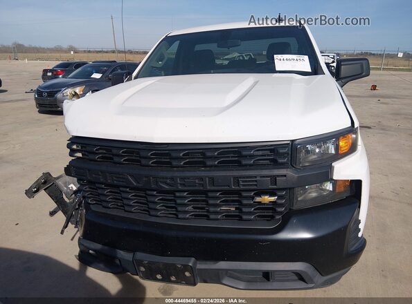 3GCNWAEH8LG131413 2020 CHEVROLET SILVERADO White Vista del cuadro de instrumentos