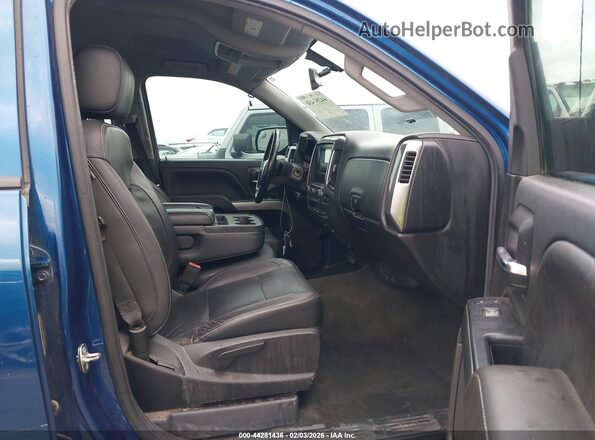 3GCPCREC1JG126314 2018 CHEVROLET SILVERADO Синий Вид салона спереди