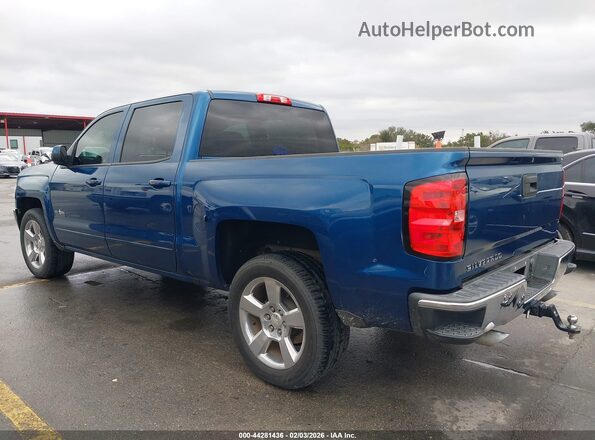 3GCPCREC1JG126314 2018 CHEVROLET SILVERADO Синий Задняя левая четверть