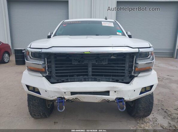 3GCPCREC4JG360205 2018 CHEVROLET SILVERADO Белый Вид спереди