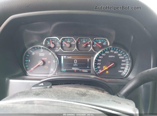 3GCPCREC4JG360205 2018 CHEVROLET SILVERADO Белый Вид задних сидений