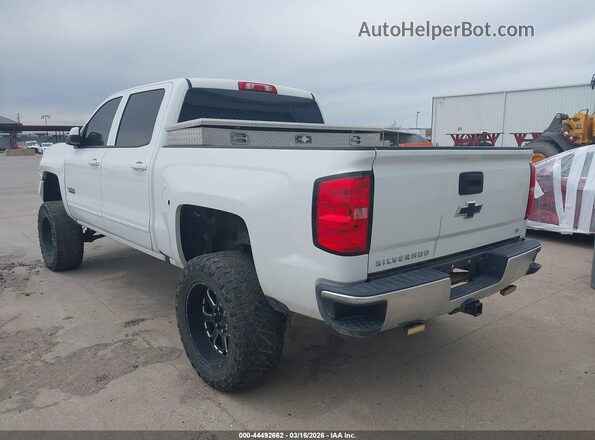 3GCPCREC4JG360205 2018 CHEVROLET SILVERADO Белый Задняя левая четверть