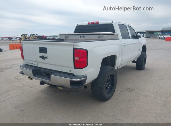 3GCPCREC4JG360205 2018 CHEVROLET SILVERADO Белый Задняя правая четверть
