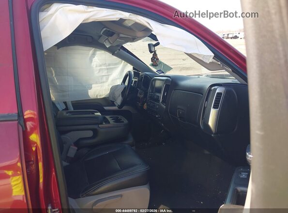 3GCPCREC7JG524790 2018 CHEVROLET SILVERADO Red Vista interior delantera