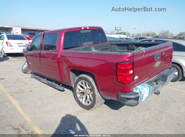 3GCPCREC7JG524790 2018 CHEVROLET SILVERADO Red Trasero izquierdo