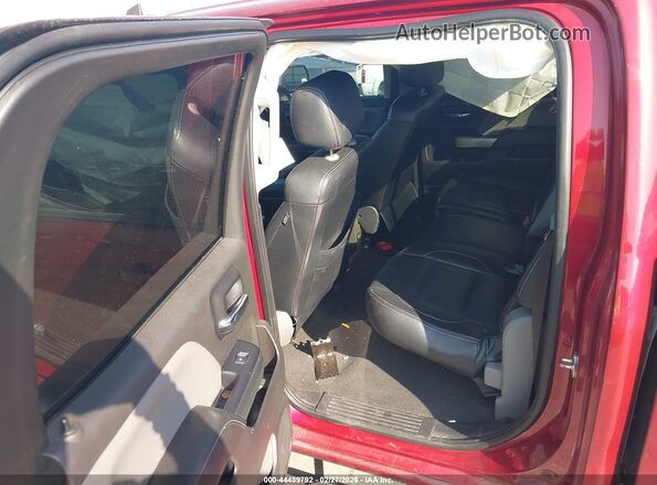 3GCPCREC7JG524790 2018 CHEVROLET SILVERADO Red Vista de la etiqueta del VIN