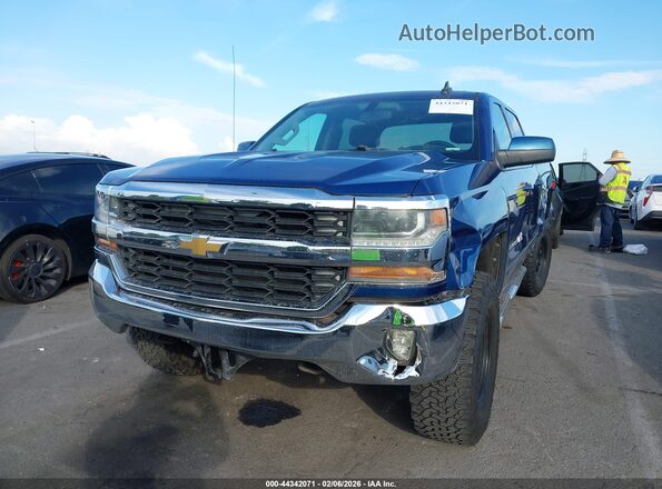3GCPCREC9GG239873 2016 CHEVROLET SILVERADO Синий Передняя левая четверть