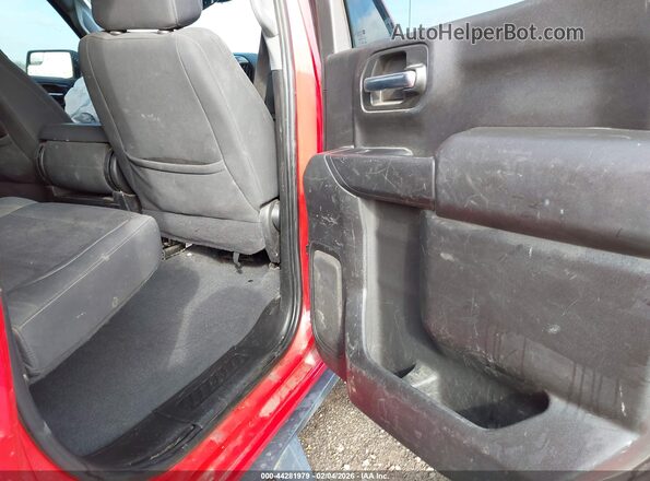 3GCPDBEK4NG519984 2022 CHEVROLET SILVERADO Red VIN კოდის სტიკერის ხედი