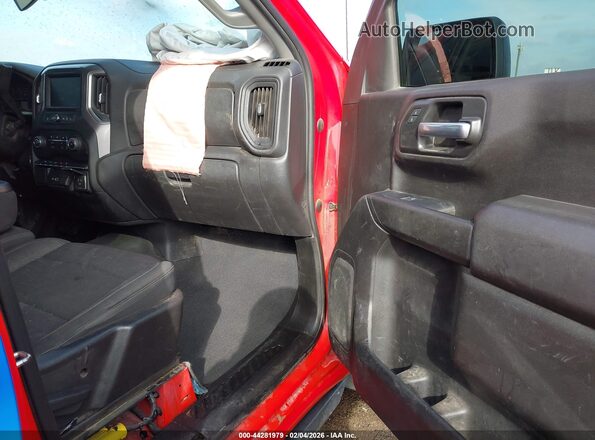 3GCPDBEK4NG519984 2022 CHEVROLET SILVERADO Red წინა სალონის ხედი