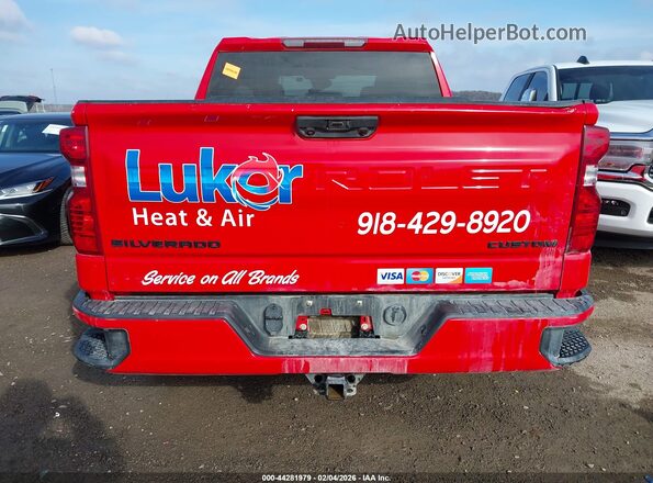 3GCPDBEK4NG519984 2022 CHEVROLET SILVERADO Red 