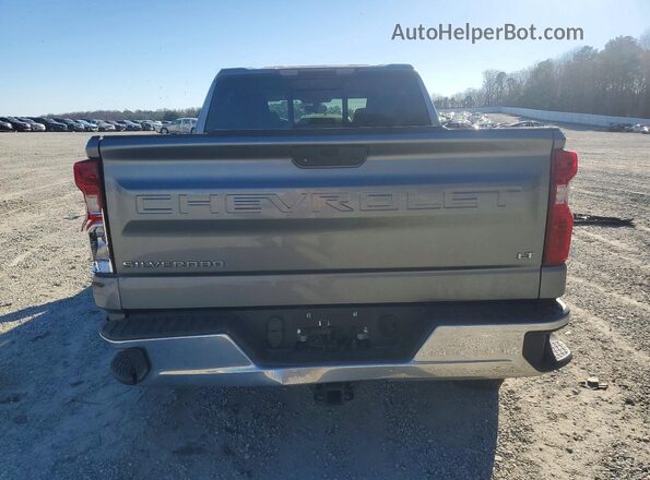 3GCPWCED2KG195107 2019 CHEVROLET SILVERADO Серый Вид сзади