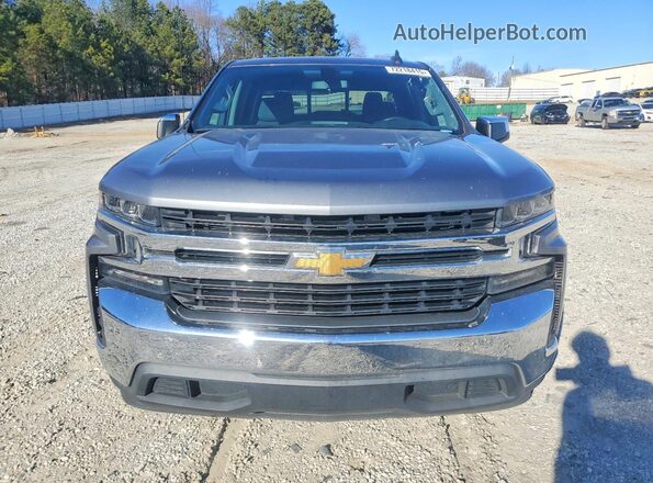 3GCPWCED2KG195107 2019 CHEVROLET SILVERADO Серый Вид спереди