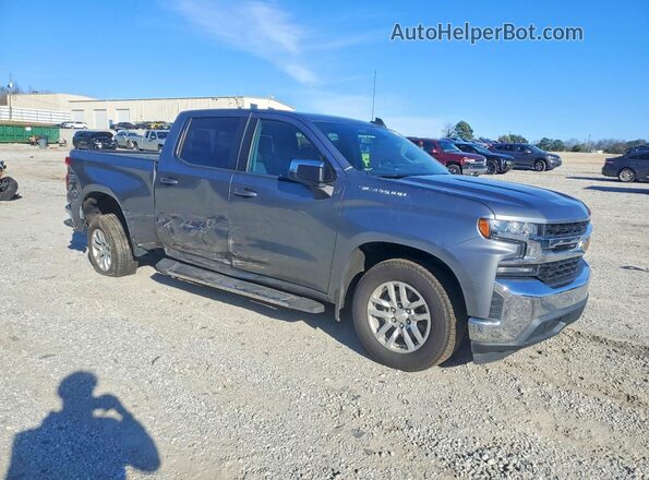 3GCPWCED2KG195107 2019 CHEVROLET SILVERADO Серый Передняя правая четверть