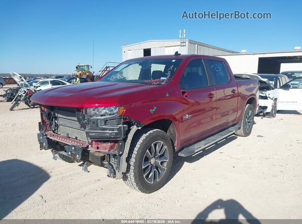 3GCPWCED3KG224064 2019 CHEVROLET SILVERADO Red 