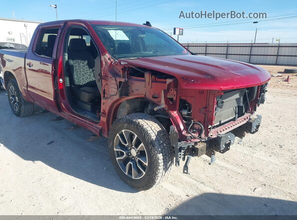 3GCPWCED3KG224064 2019 CHEVROLET SILVERADO Red 