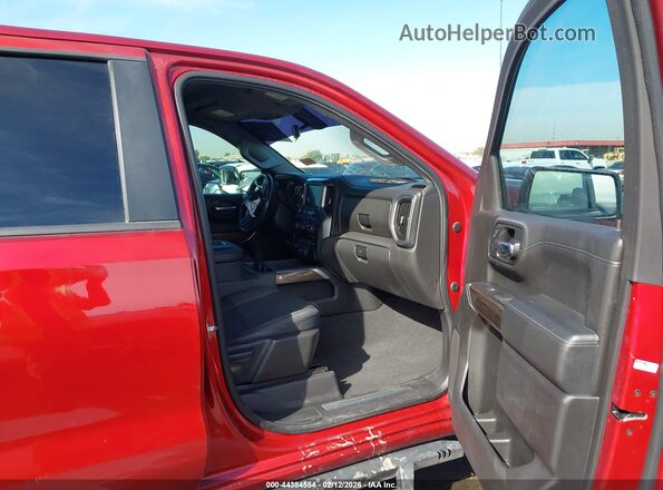 3GCPWDED5KG209362 2019 CHEVROLET SILVERADO Burgundy Սալոնի դիմացի տեսք