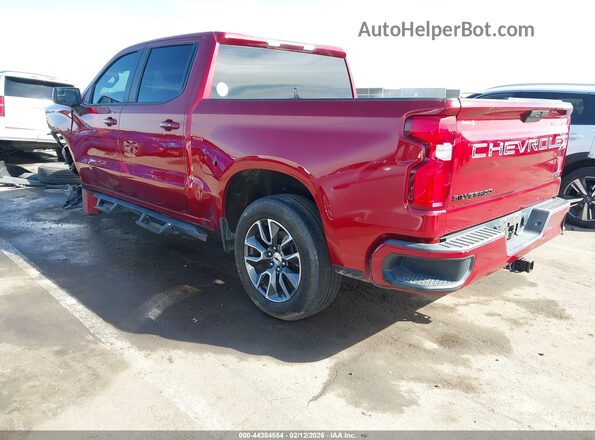 3GCPWDED5KG209362 2019 CHEVROLET SILVERADO Burgundy Հետևի ձախ