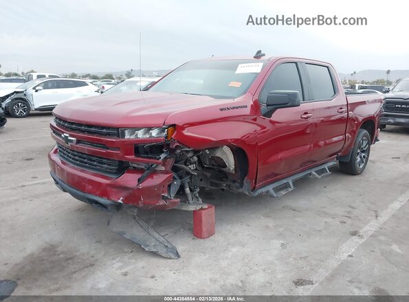3GCPWDED5KG209362 2019 CHEVROLET SILVERADO Burgundy Դիմացի տեսք