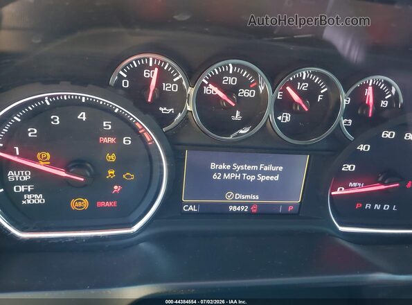 3GCPWDED5KG209362 2019 CHEVROLET SILVERADO Burgundy Հետևի նստատեղերի տեսք