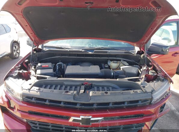 3GCPWDED5KG209362 2019 CHEVROLET SILVERADO Burgundy Հետևի տեսք