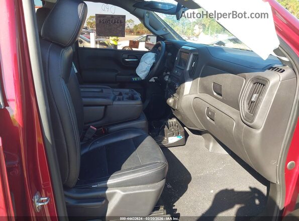 3GCPYCEF4LG181223 2020 CHEVROLET SILVERADO Red Սալոնի դիմացի տեսք