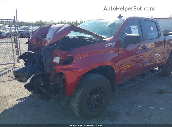 3GCPYCEF4LG181223 2020 CHEVROLET SILVERADO Red Դիմացի տեսք