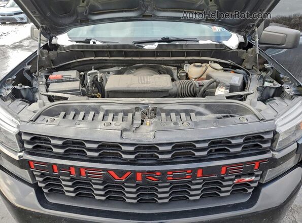 3GCPYCEF4MG144318 2021 CHEVROLET 1500 Charcoal უკანა სალონის ხედი