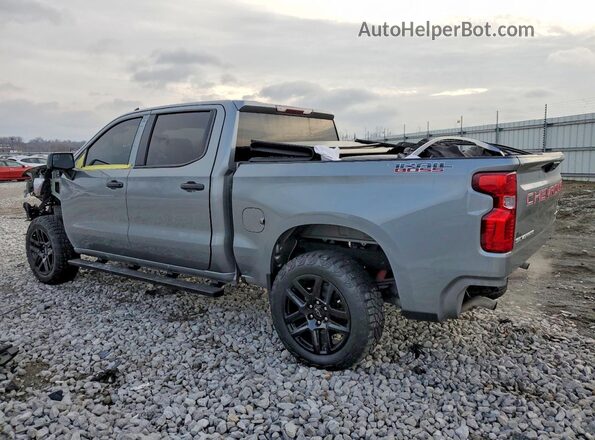 3GCUDCEDXRG306621 2024 CHEVROLET SILVERADO Серебряный Задняя левая четверть