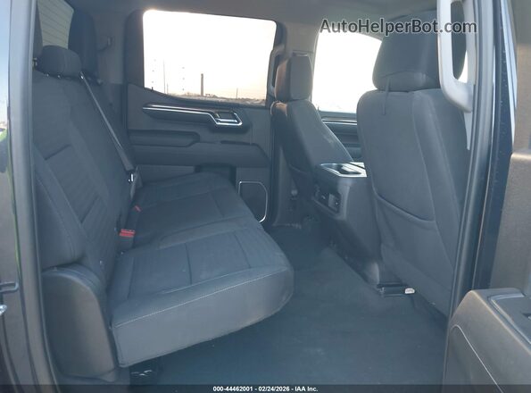 3GCUDEE80PG240981 2023 CHEVROLET SILVERADO Black Widok naklejki z numerem VIN