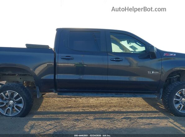 3GCUDEE80PG240981 2023 CHEVROLET SILVERADO Black Widok wnętrza z tyłu