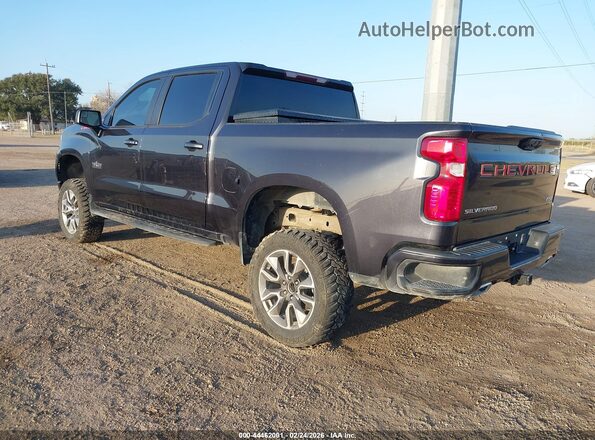 3GCUDEE80PG240981 2023 CHEVROLET SILVERADO Black Tył lewy