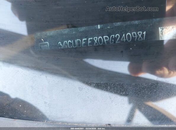 3GCUDEE80PG240981 2023 CHEVROLET SILVERADO Black Widok komory silnika